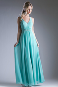 Long Strappy Back Dress-0