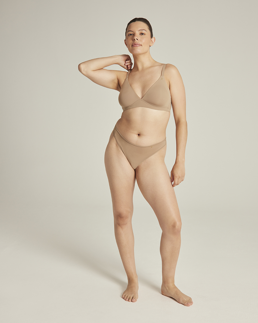 The Stretch Dipped Thong Bundle 3 Pack - Bare 01/Bare 03/Black