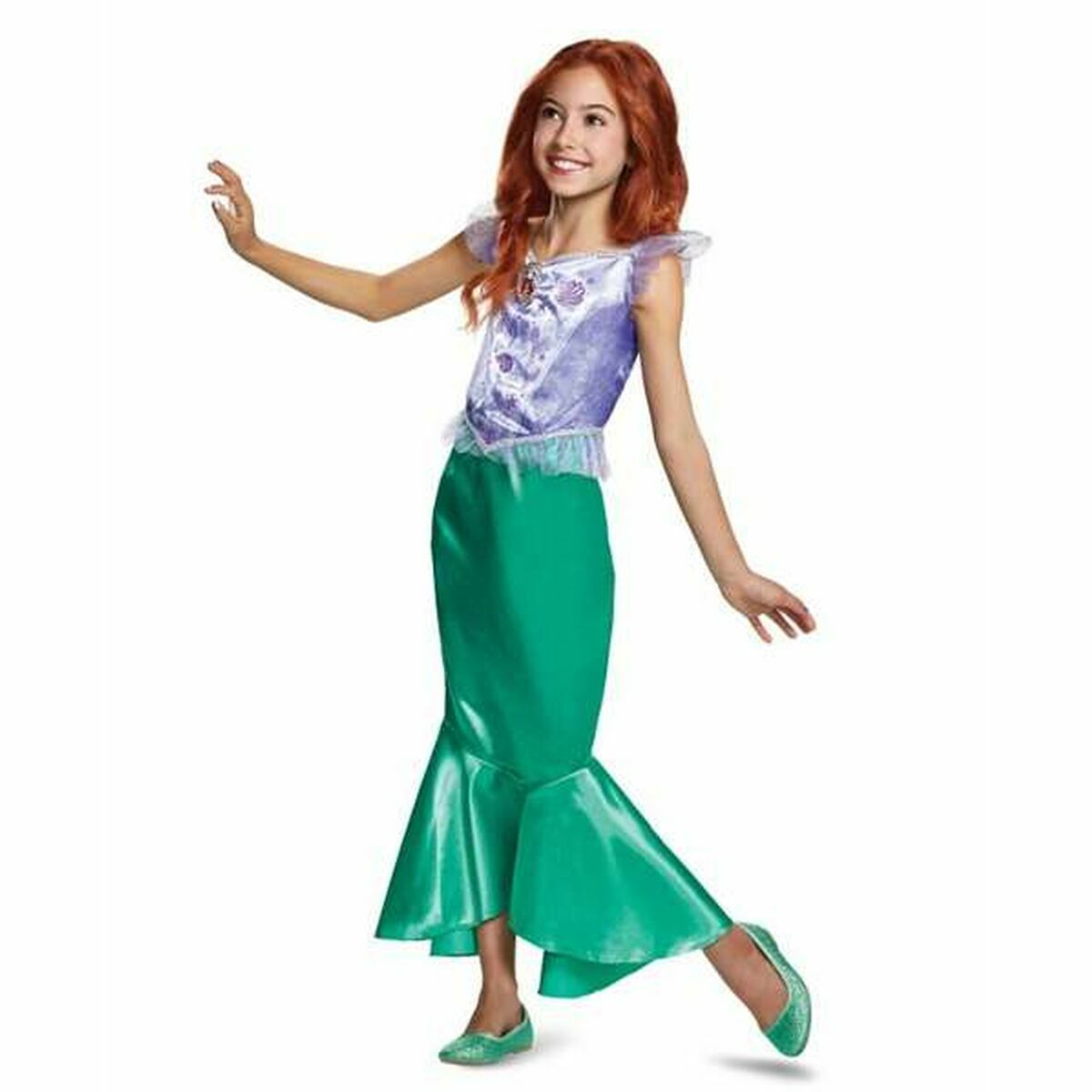 Costume for Children Disney Princess Ariel Purple-2