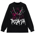 Men's Cute Anime E-Girl Kawaii T-Shirt Vintage Harajuku Streetwear Loose Fit-5