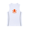 Men's Slim-Fit Topstitch Tank Top