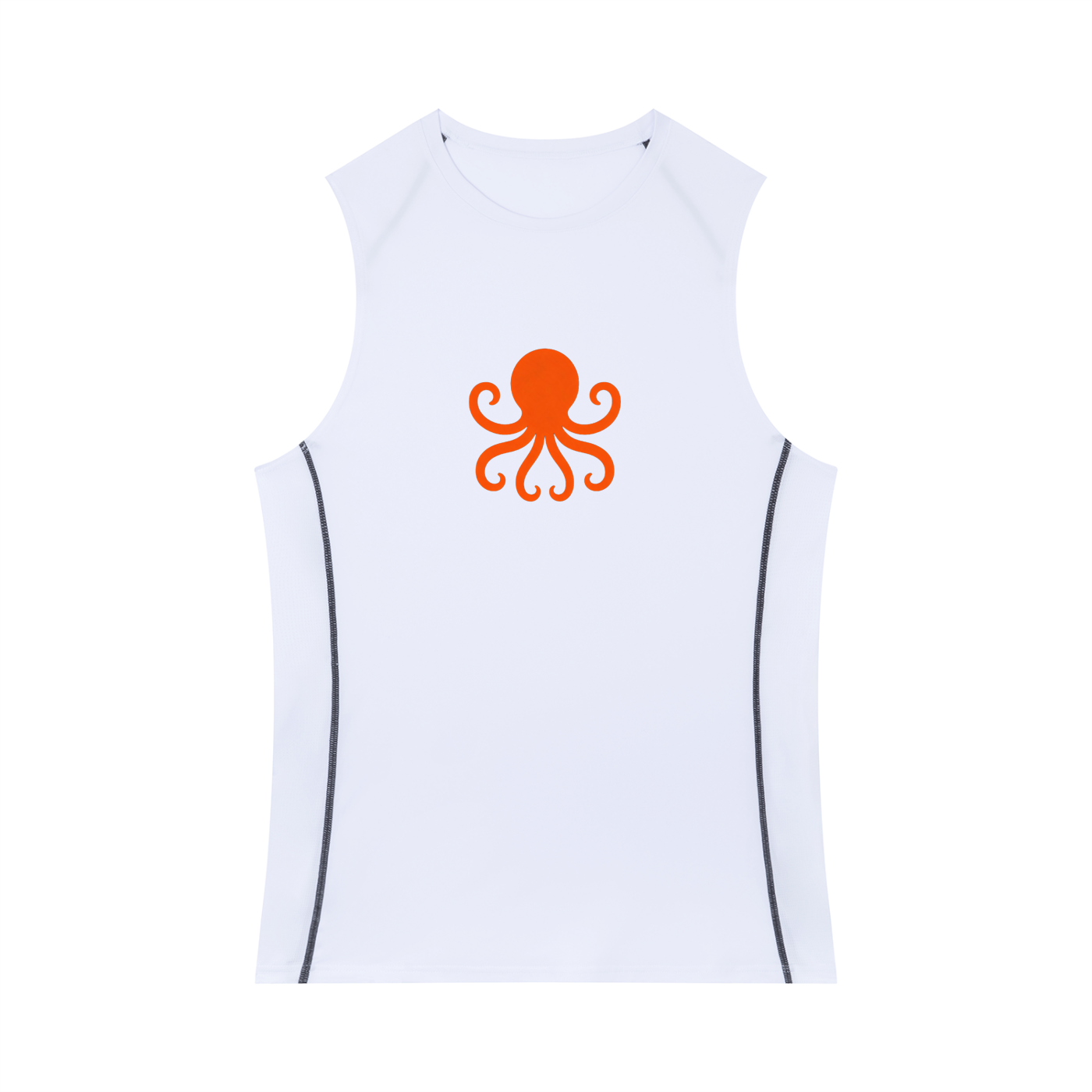 Men's Slim-Fit Topstitch Tank Top