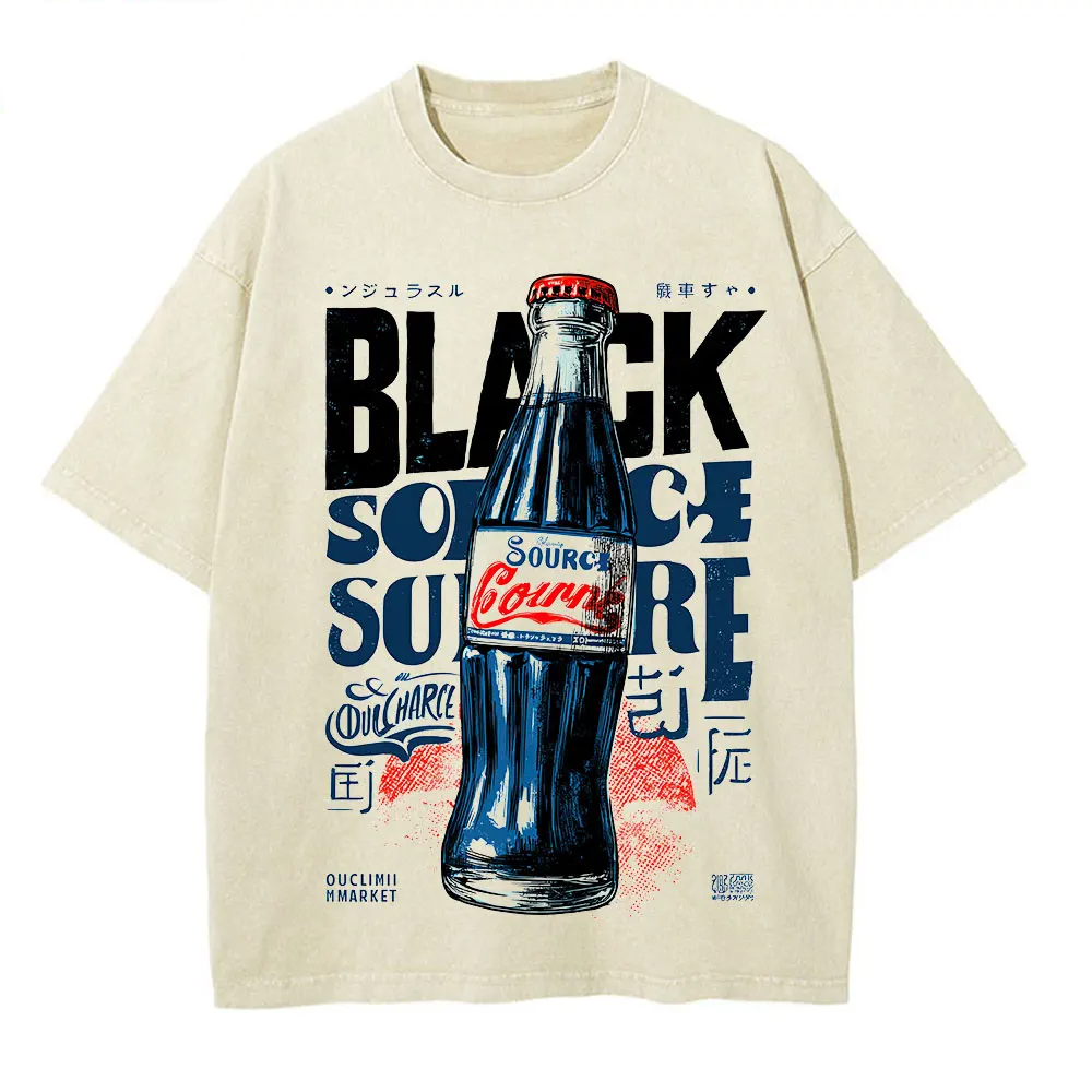 Anime Graphic T-Shirt 100% Cotton Harajuku Unisex Short Sleeve Tee-0