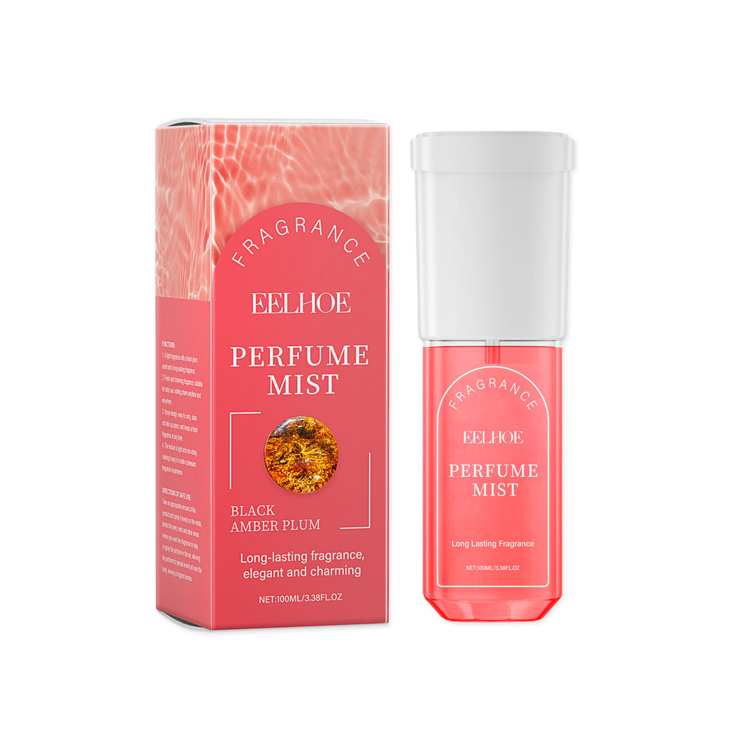 EELHOE Amber Plum Body Perfume Spray, Light Fragrance Soft Fragrance With Natural Fresh And Not Greasy Light Fragrance