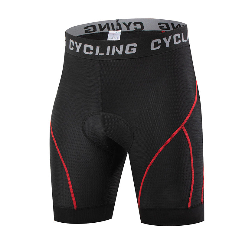 silicone padded cycling shorts