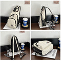 19*6*34CM Snoopy Cartoon Print Large Capacity Backpack Shoulder Bag Chest Crossbody Bag