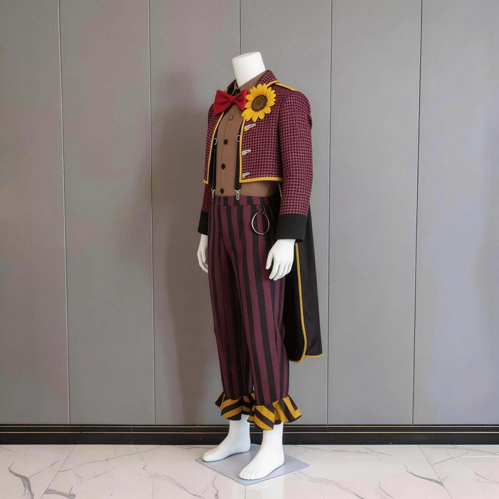 Joker Cosplay Costume from Dead by Daylight, Full Set Halloween Role Play Outfit