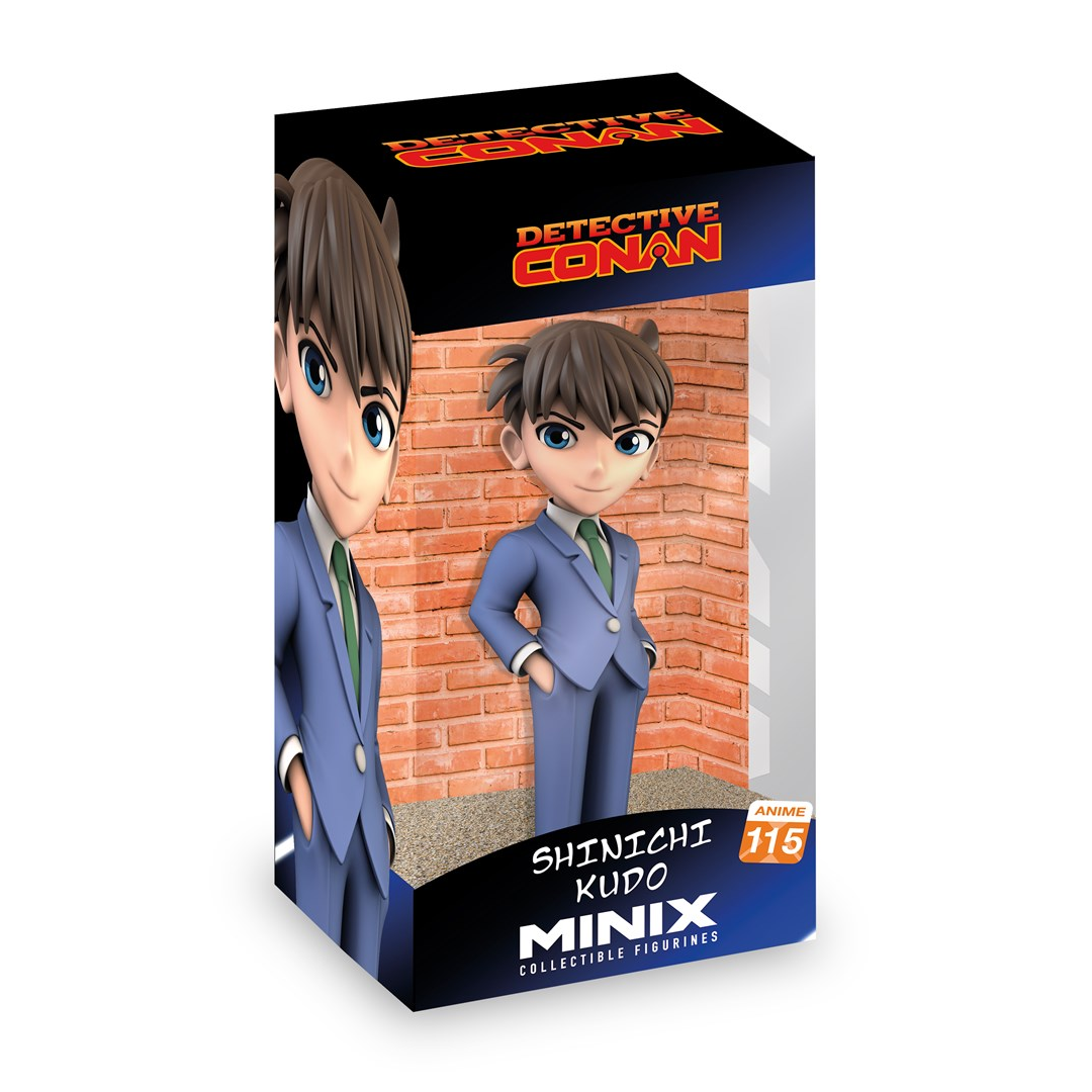 Minix 115 Anime - Conan a Detektív Shinchi Kudo gyűjthető Animációs figura 12cm-0
