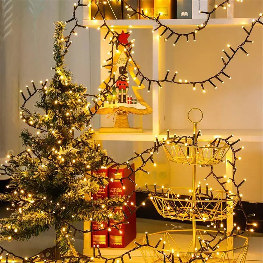 LED Firecrackers Christmas String Lights