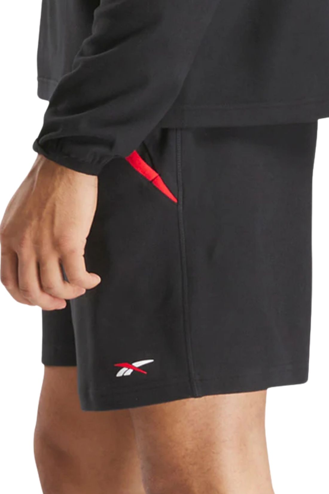 REEBOK - Pantaloncini sportivi uomo Training Knit 7"-3