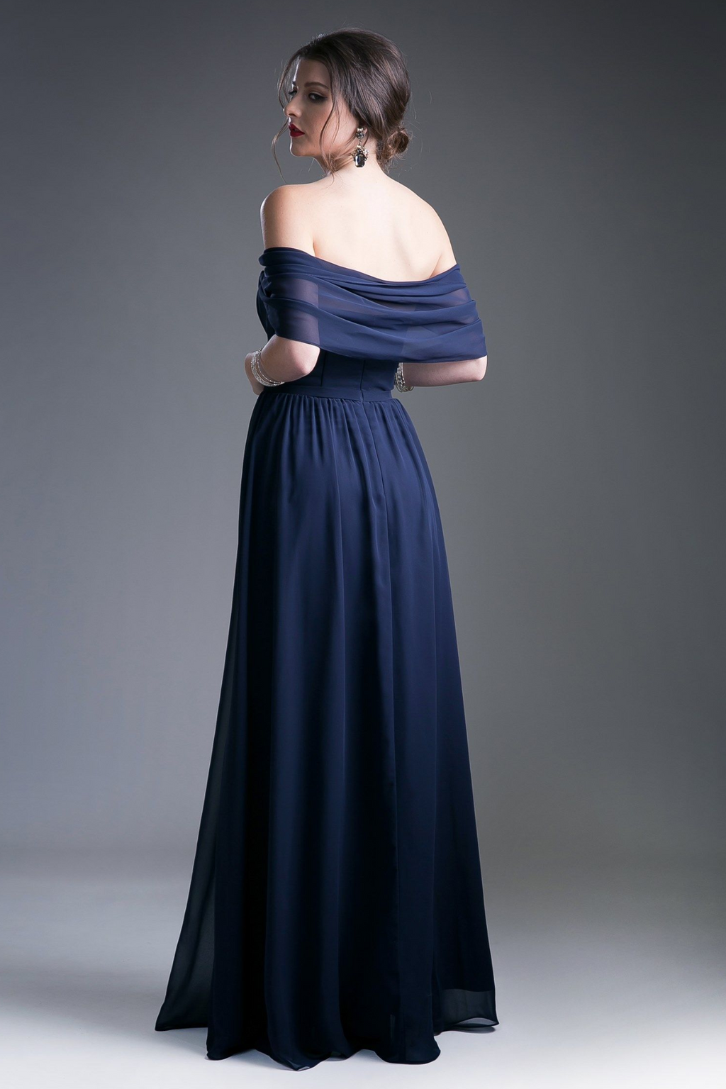 Chiffon Sheath Dress-0