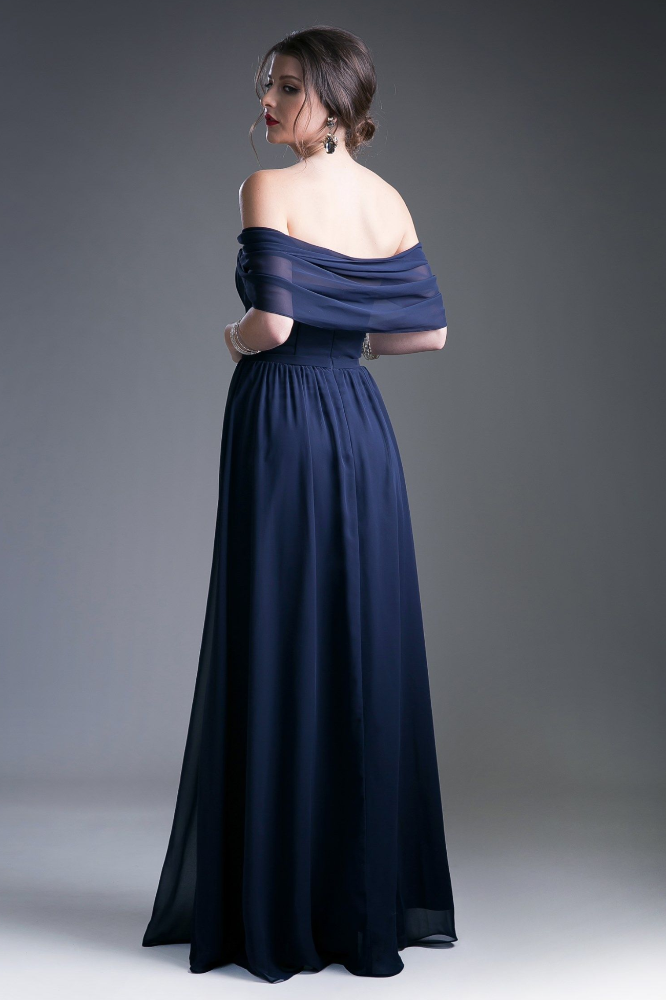 Chiffon Sheath Dress-0