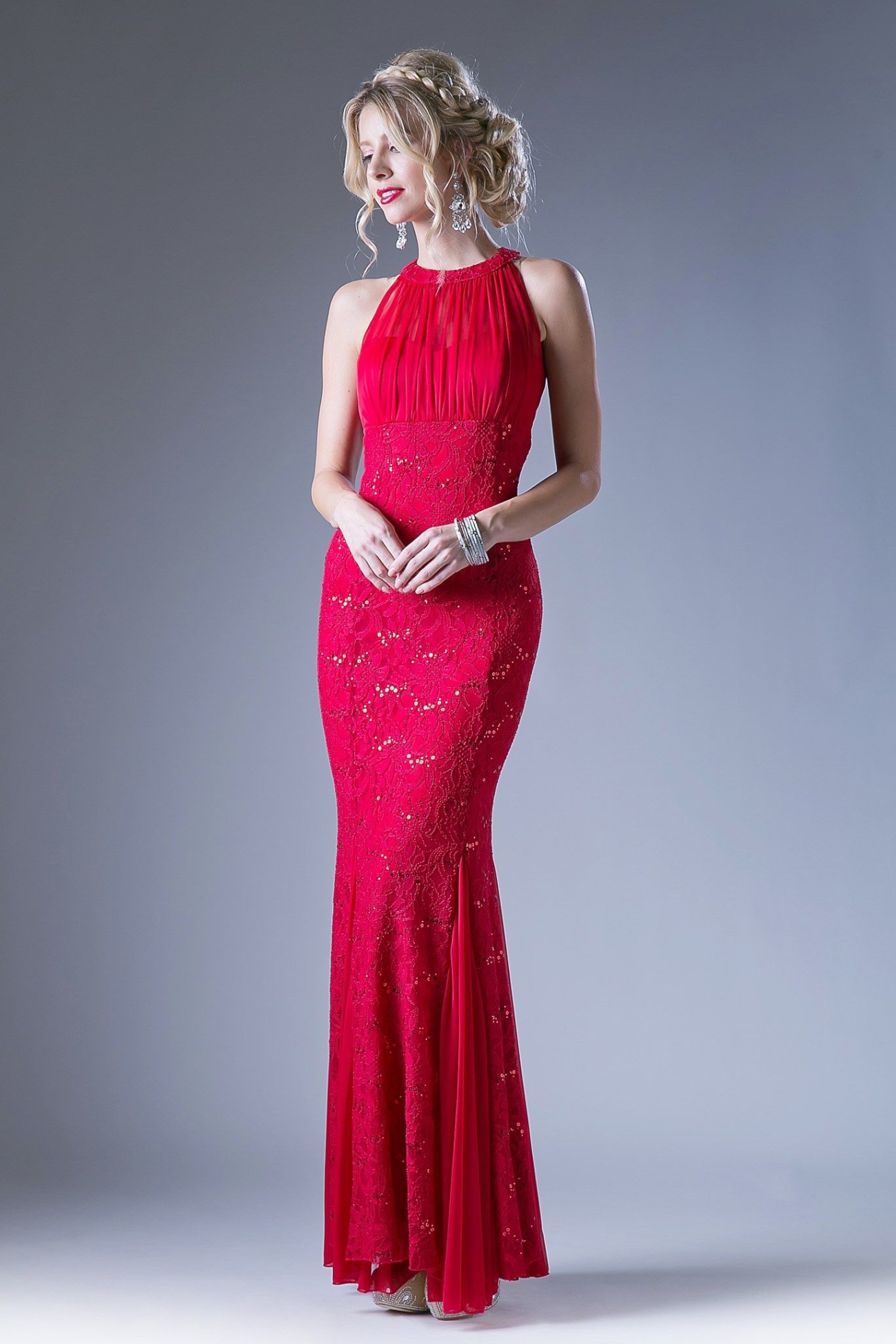 Lace Sheath Dress-2