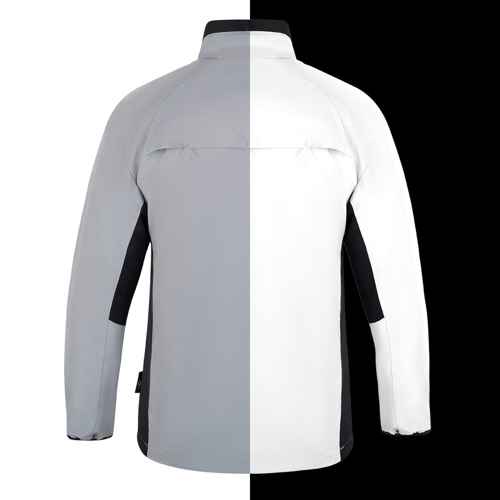 Womens Reflective Running & Cycling Jacket | Silver Hi Vis | BTR