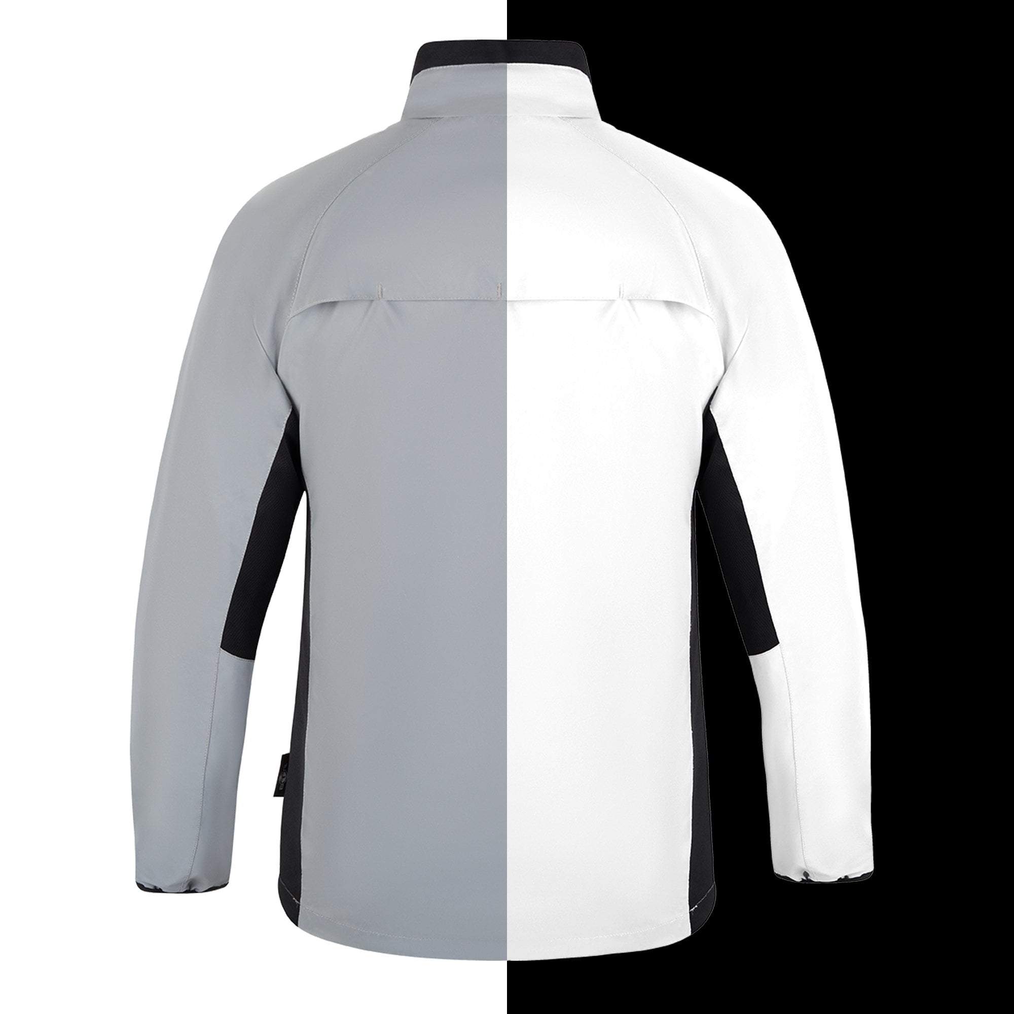 Womens Reflective Running & Cycling Jacket | Silver Hi Vis | BTR