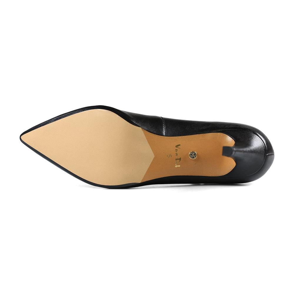 Lux Comfort Courts HARLOW - Black Leather