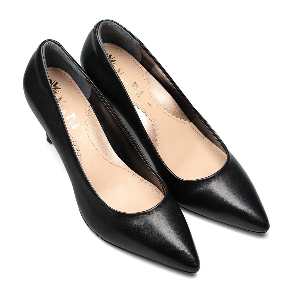 Lux Comfort Courts HARLOW - Black Leather