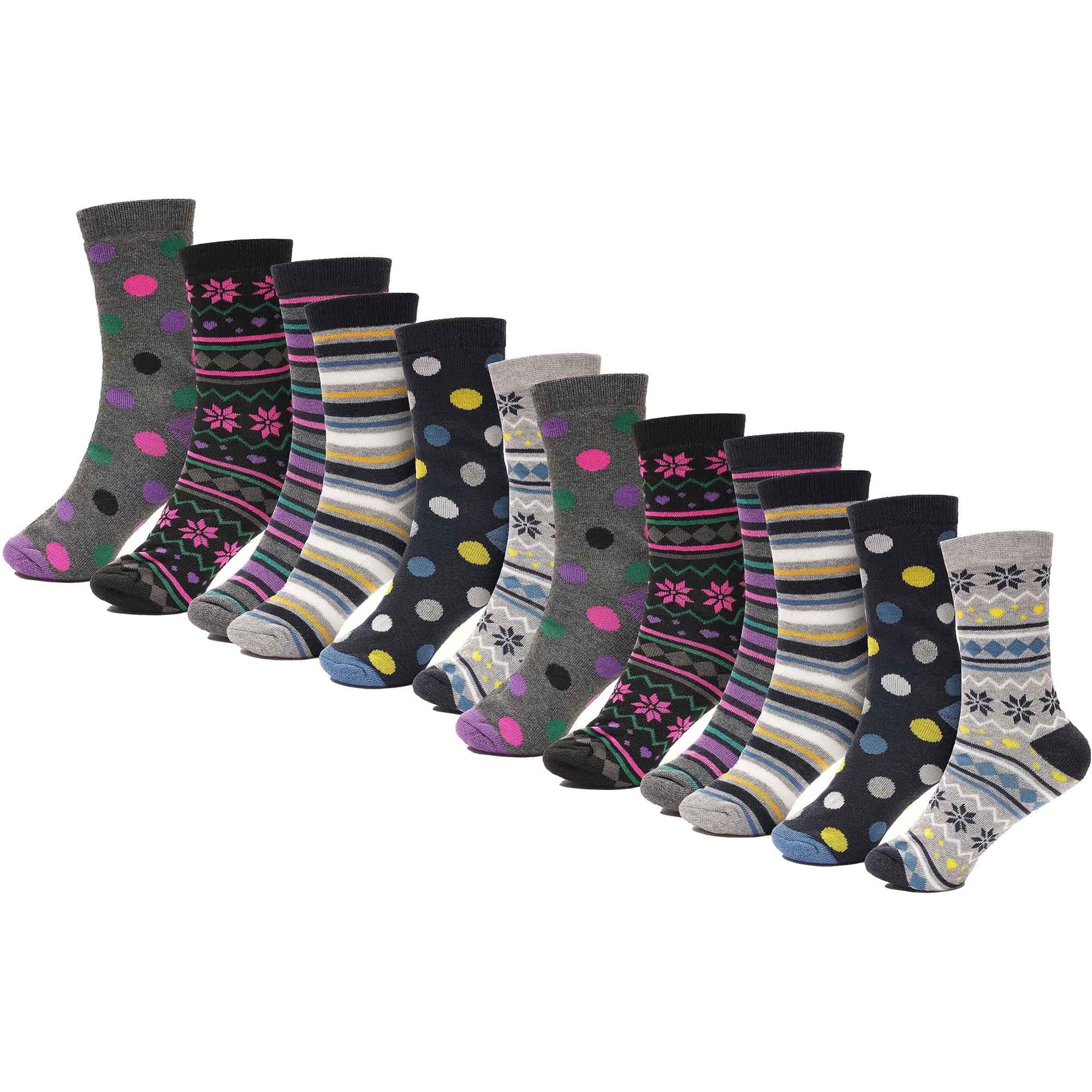 Heatwave Thermalwear Womens Thermal Socks 12 Pack 2.3 Tog Extra Warm Work Boots Outdoor