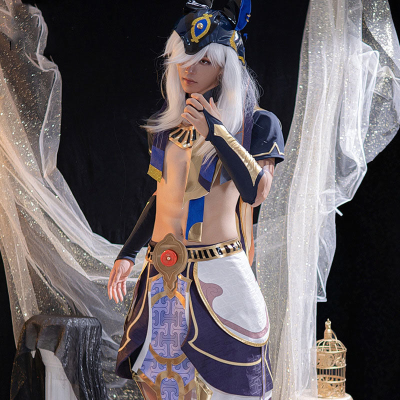 Genshin Impact Sanuo Cos Clothes High Wind Discipline Officer Su Micantis Complete Game Cosplay Clothes Male