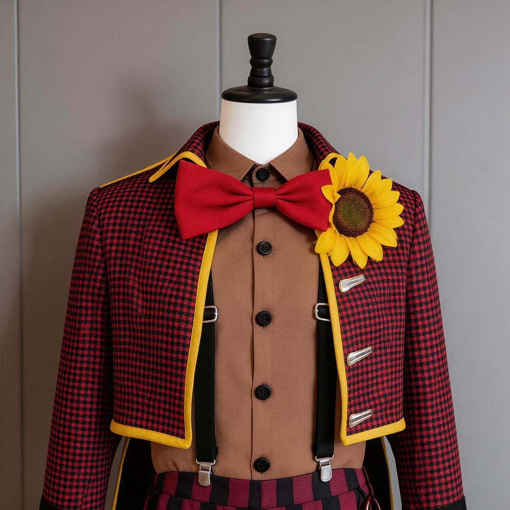Joker Cosplay Costume from Dead by Daylight, Full Set Halloween Role Play Outfit