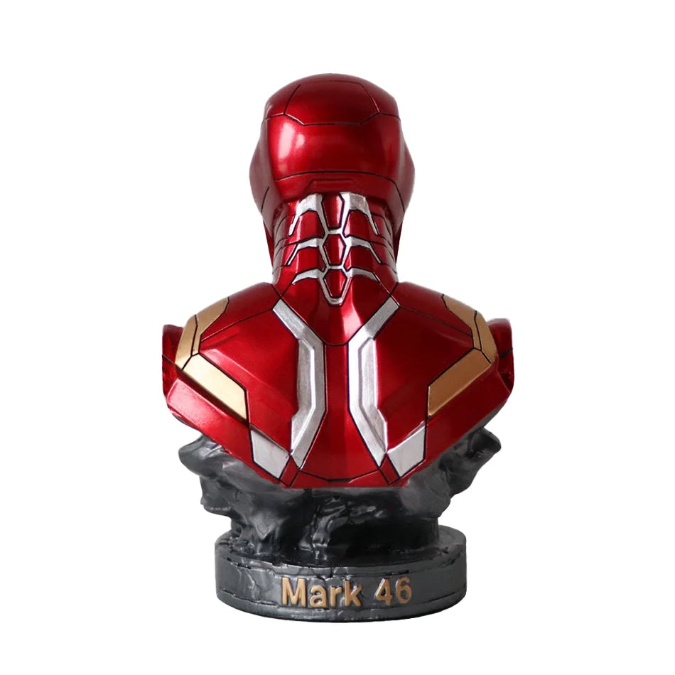 Iron Man Bust Anime Figure Statue-3