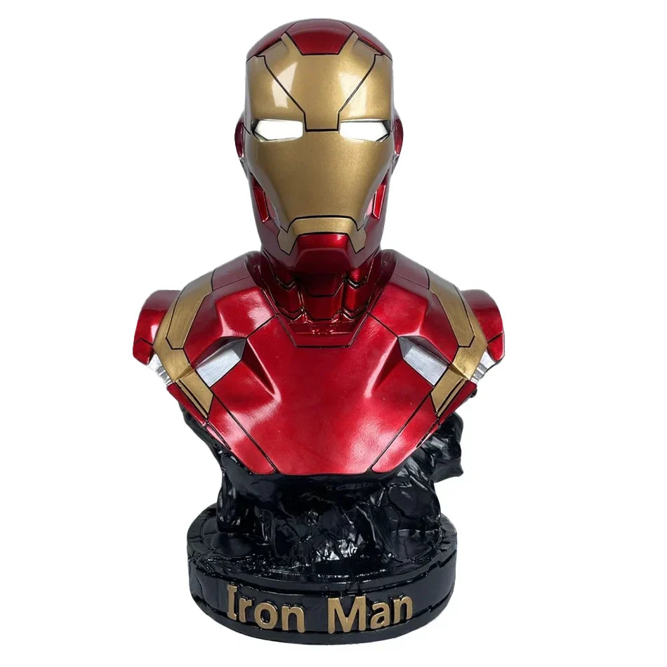 Iron Man Bust Anime Figure Statue-0