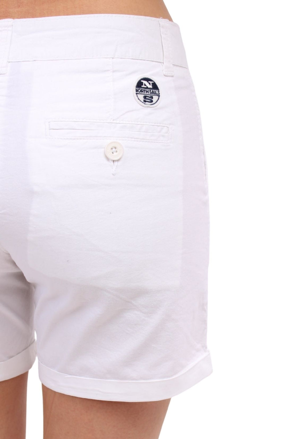 NORTH SAILS - Women's chino shorts with cuffs