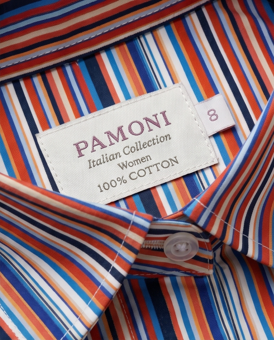 The Executive Stripe Fitted Cotton Shirt-1