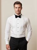 The Sovereign Pleated Tuxedo Shirt-0