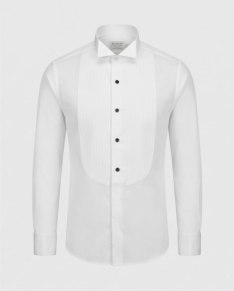 The Sovereign Pleated Tuxedo Shirt-1