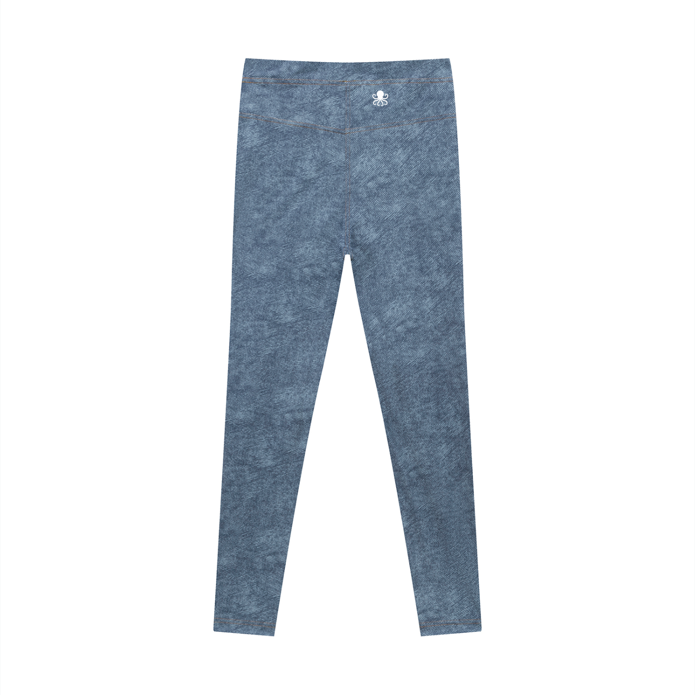 Women's Faux Denim Zip-Fly Leggings
