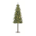 Pre-Installed Lighted Christmas Tree