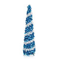 Pre-Lit Blue Fir Christmas Tree