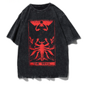 Devilman Crybaby Anime Graphic T-Shirt Men Harajuku Cotton Tee-0