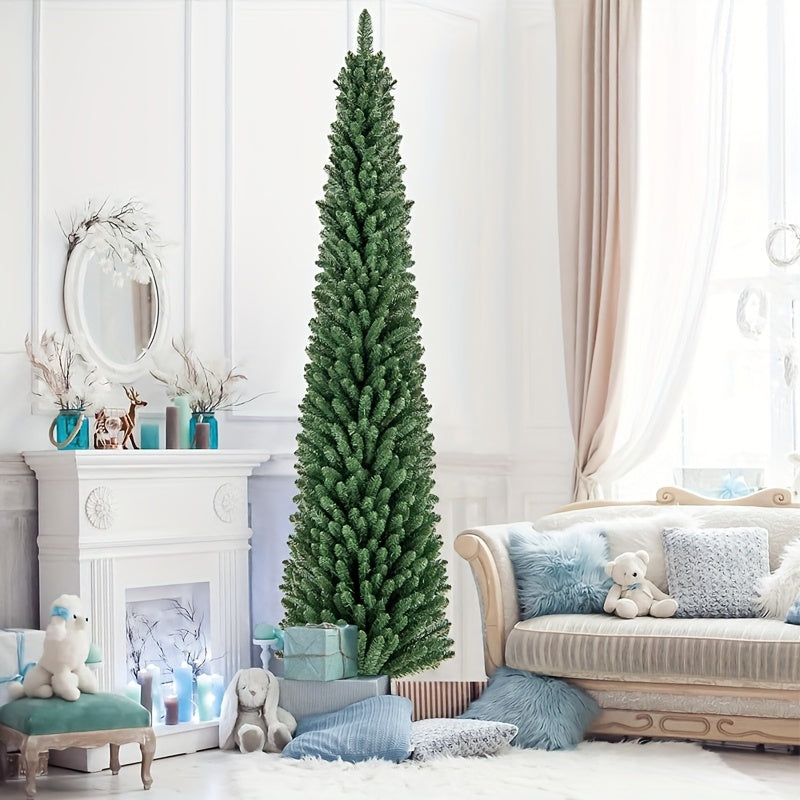 Slim Artificial Christmas Tree