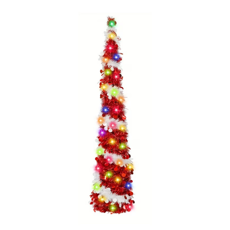 Pop-Up Pre-Lit Christmas Tree