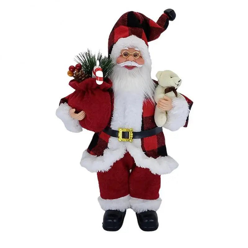 Standing Santa Claus Christmas Decoration Doll