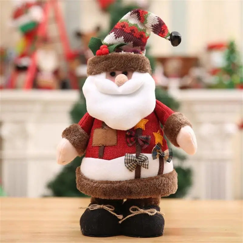 Christmas Santa Claus Standing Doll Decor