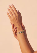 Duchess Emerald Tennis Bracelet Gold
