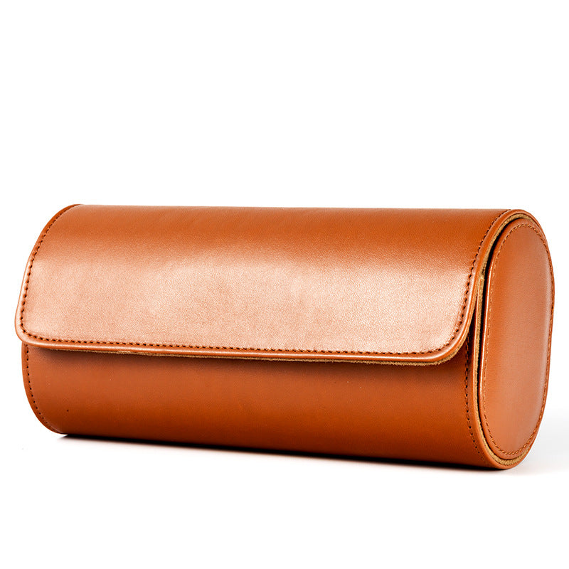 Travel Storage Bag PU Leather Watch 