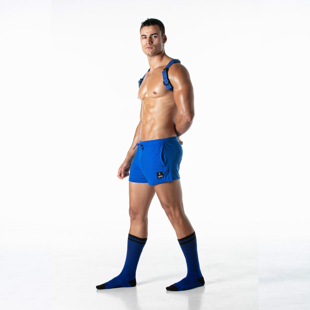 G.I. Booty Mesh Shorts Blue-3