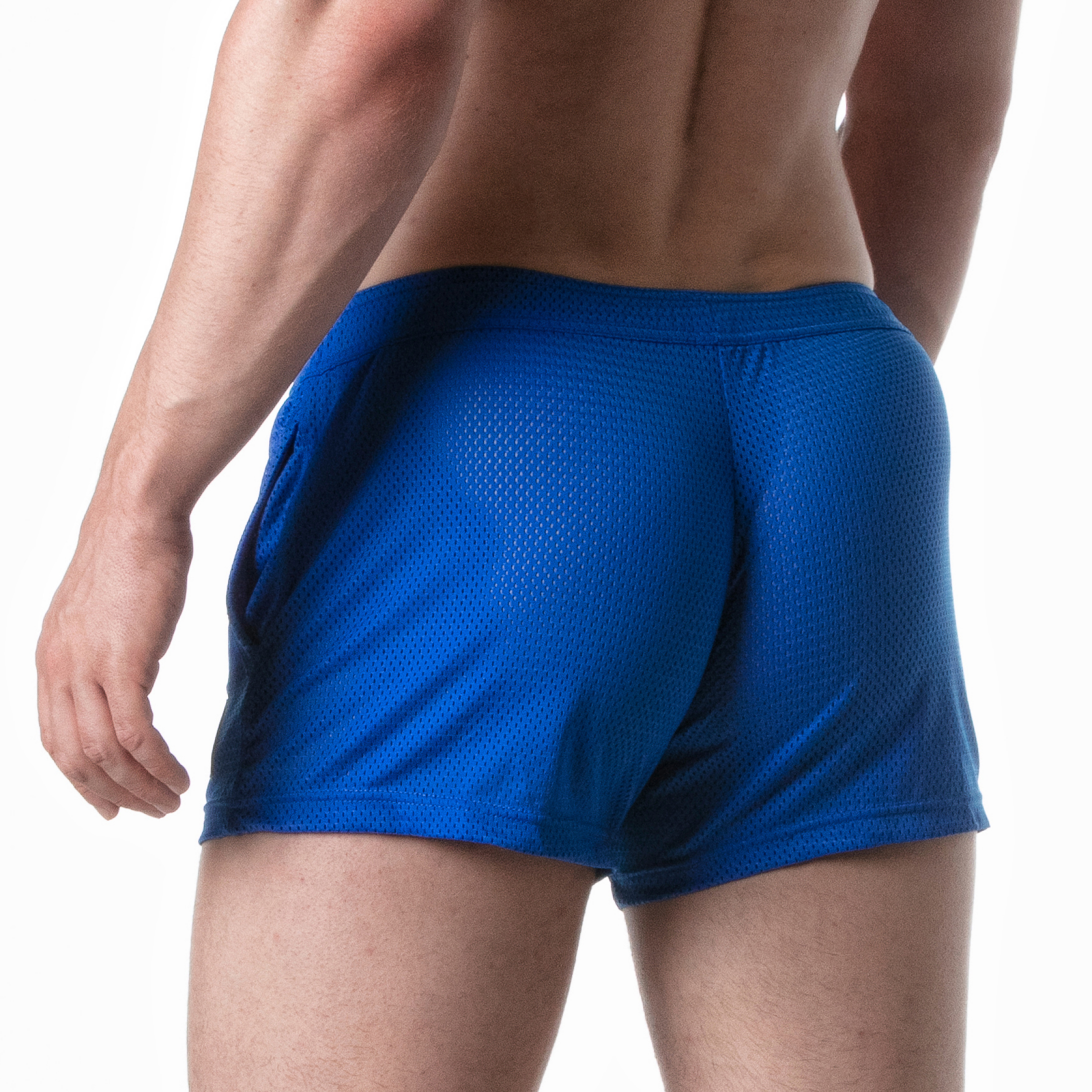 G.I. Booty Mesh Shorts Blue-1