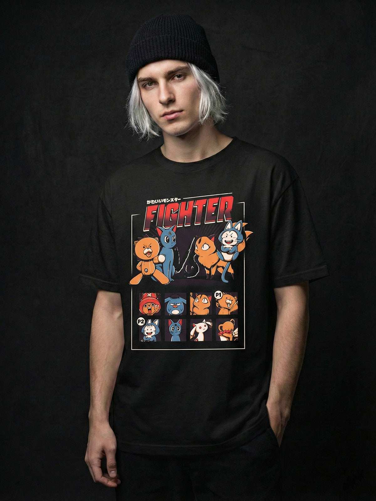 Anime Fight Tshirt-0