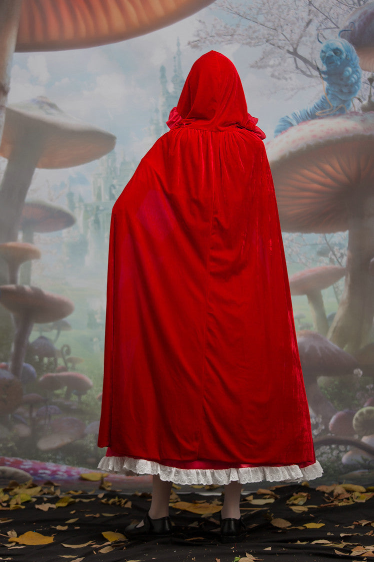 Halloween costume Little Red Riding Hood cosplay game uniform Children's Day stage performance princess dress