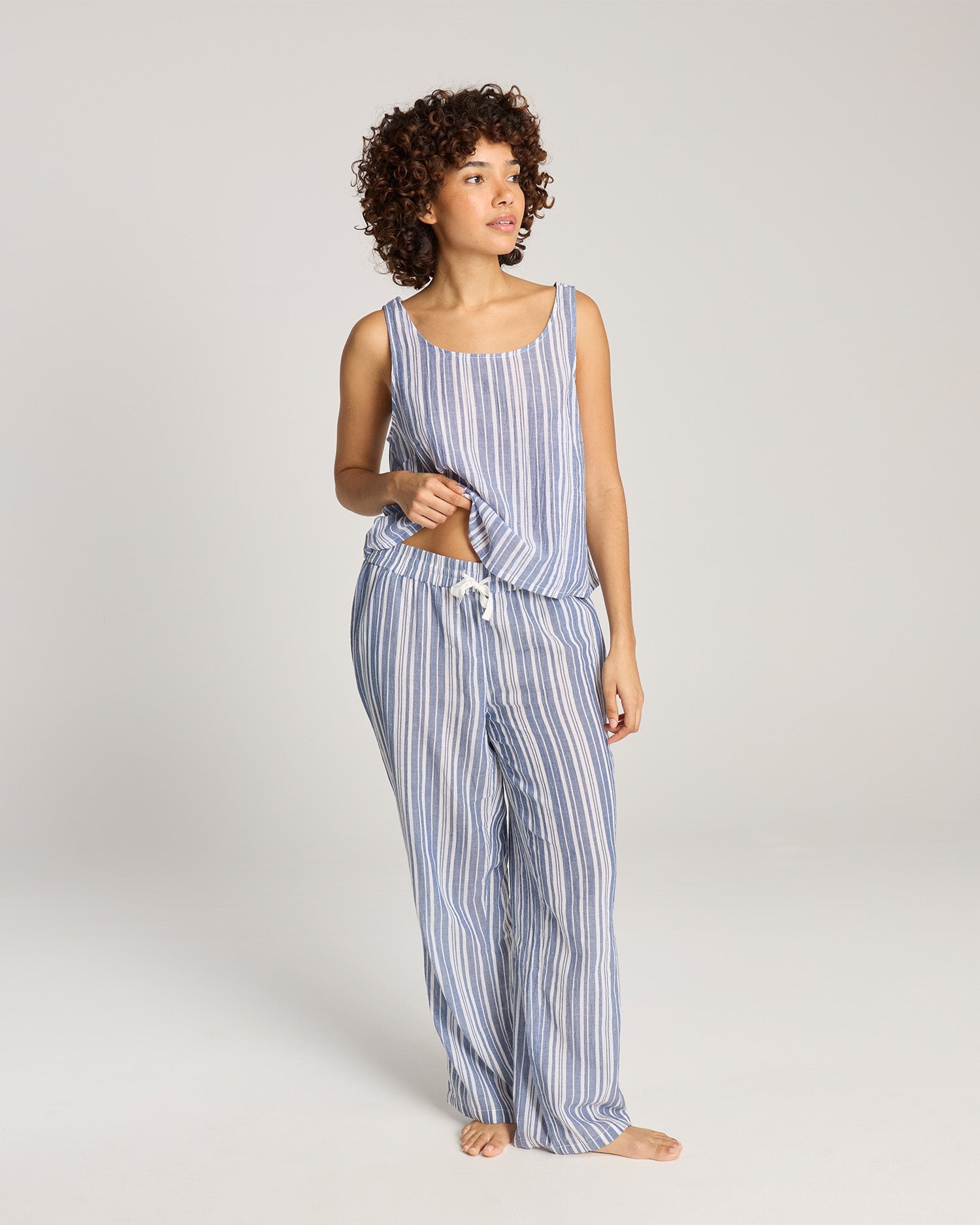 The Tank - French Navy Stripe