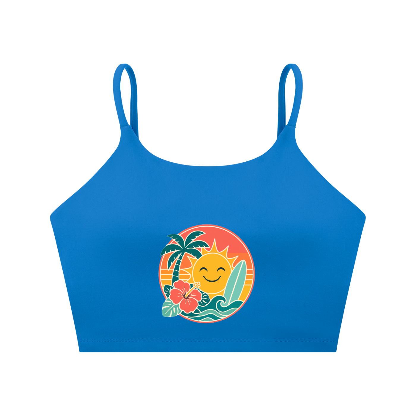 Spaghetti Strap Yoga Sports Bra