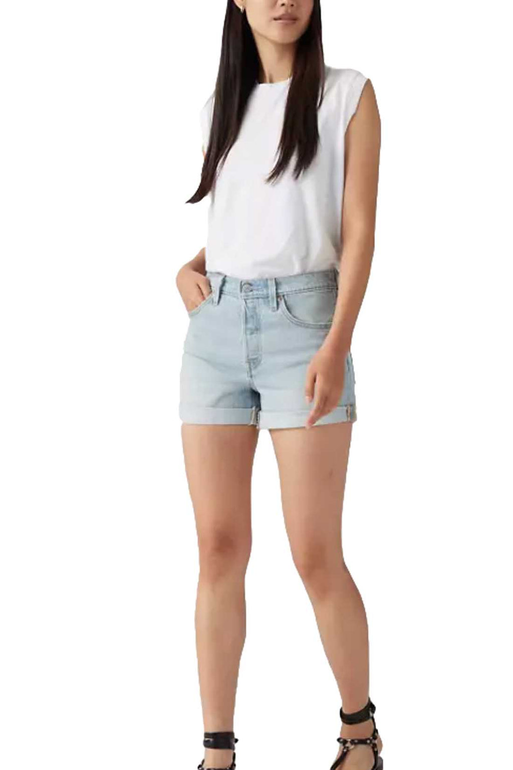 LEVI'S - Women's 501 Rolled shorts-3