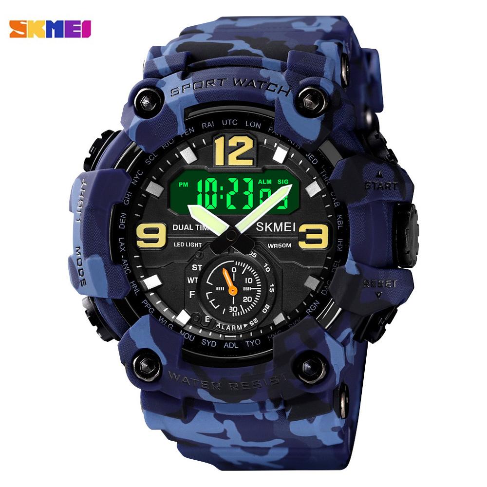   Analog LED Electronic Quartz Wristwatch Military