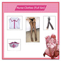 Chainsaw Man Cosplay Costume Party Series Nurse Suit Full Set Chainsaw Man Dress Chainsaw Man Anime Demon Hunter Dress Up