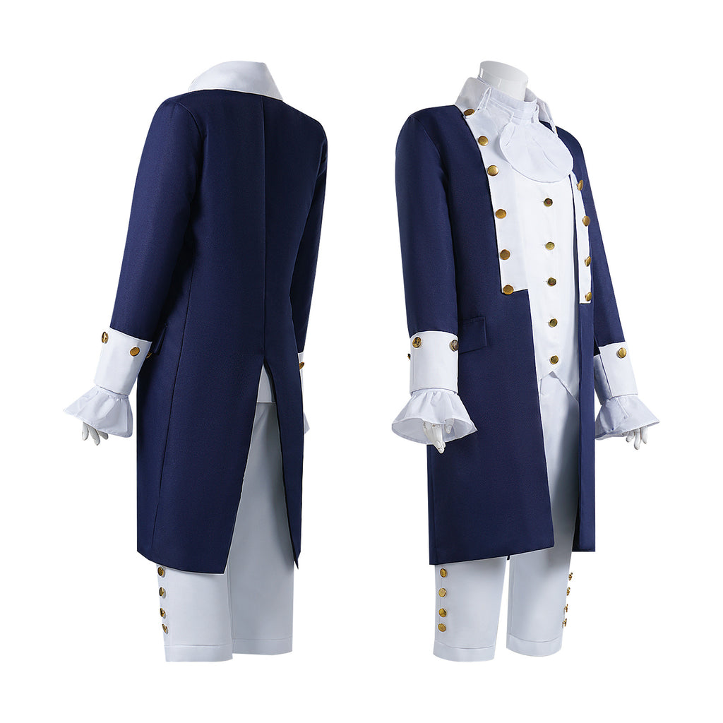 Halloween Costume Cosplay Alexander Hamilton Rock Concert Outfit Anime Style